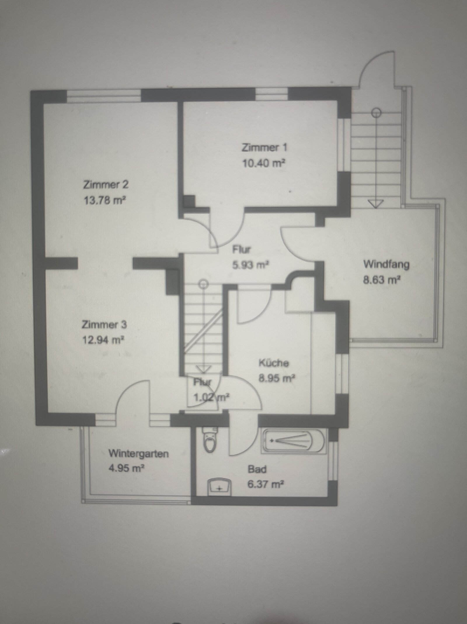 *Lilienthal-Zentrum***gepflegtes EFH mit 3 Garagen