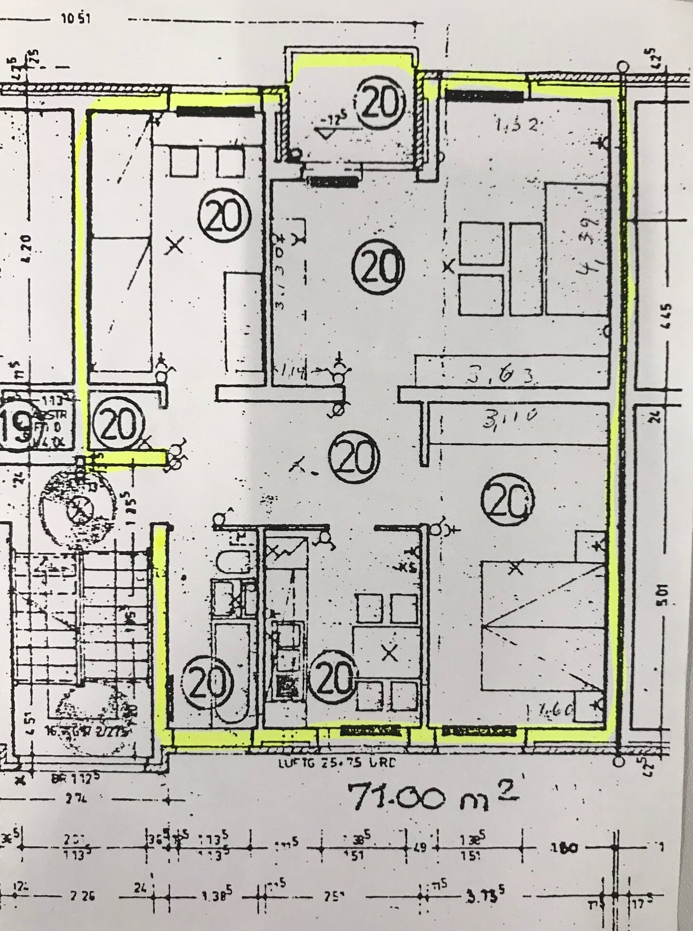 ***28357 HB, Ortsteil Lehester-Deich***3 Zi.ETW mit Balkon